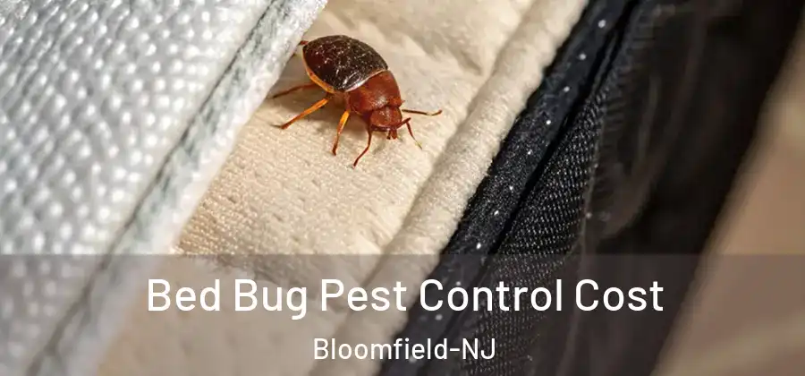 Bed Bug Pest Control Cost Bloomfield-NJ