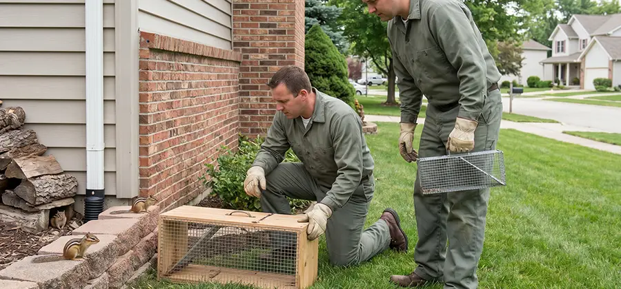 Remove Chipmunks From Yard in Bloomfield
