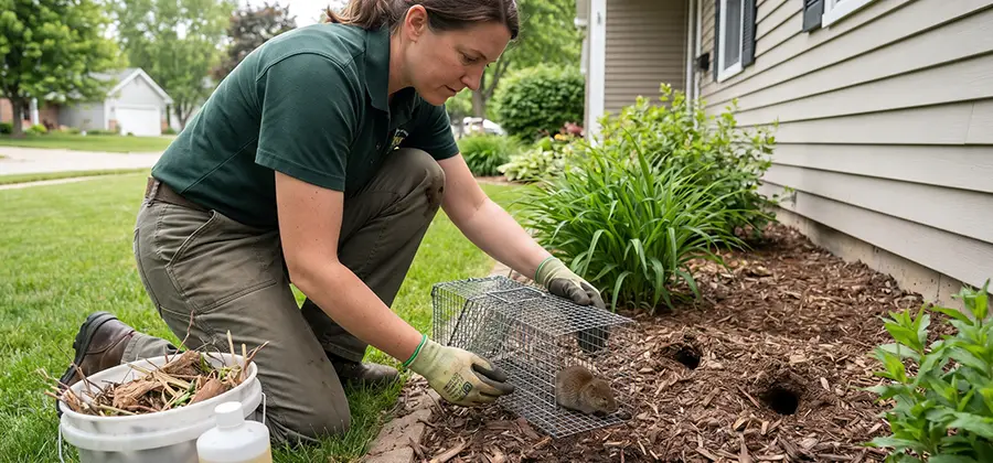 Organic Vole Control in Bloomfield