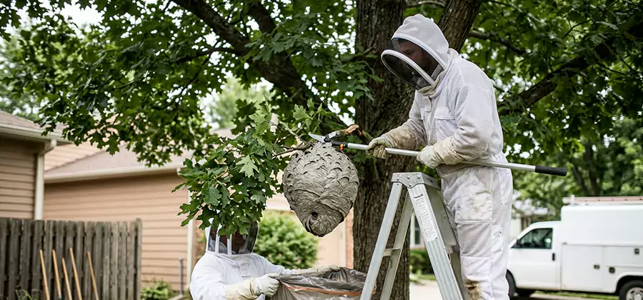 Wasp Nest in Tree Removal Bloomfield