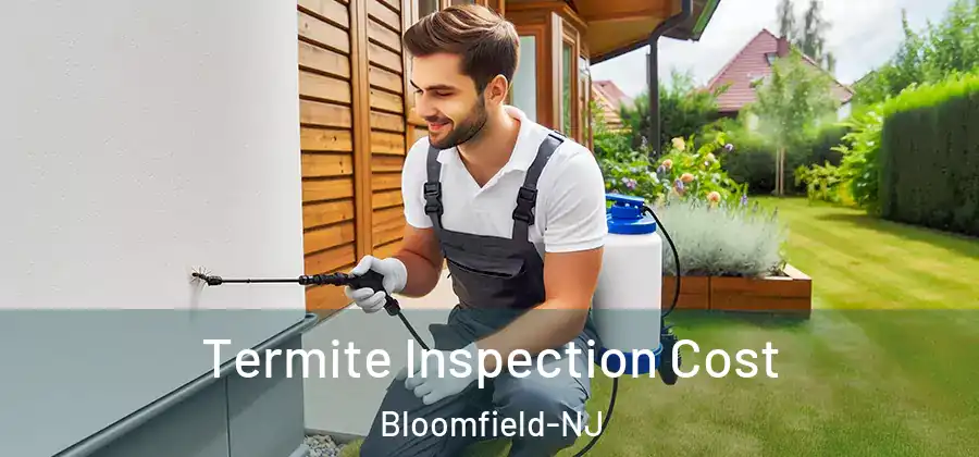 Termite Inspection Cost Bloomfield-NJ