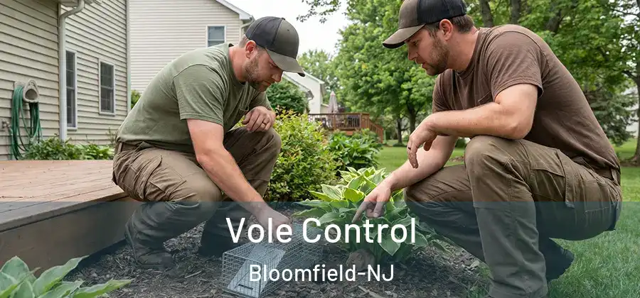 Vole Control Bloomfield-NJ